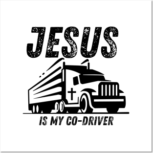 Jesus Co-driver Posters and Art